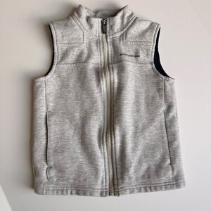 Vineyard Vines Kids Gray Zip Vest Size 6 Preppy Layer